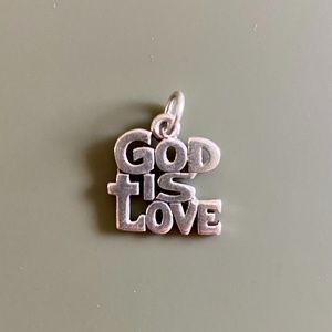 James Avery God is Love Charm (Retired)